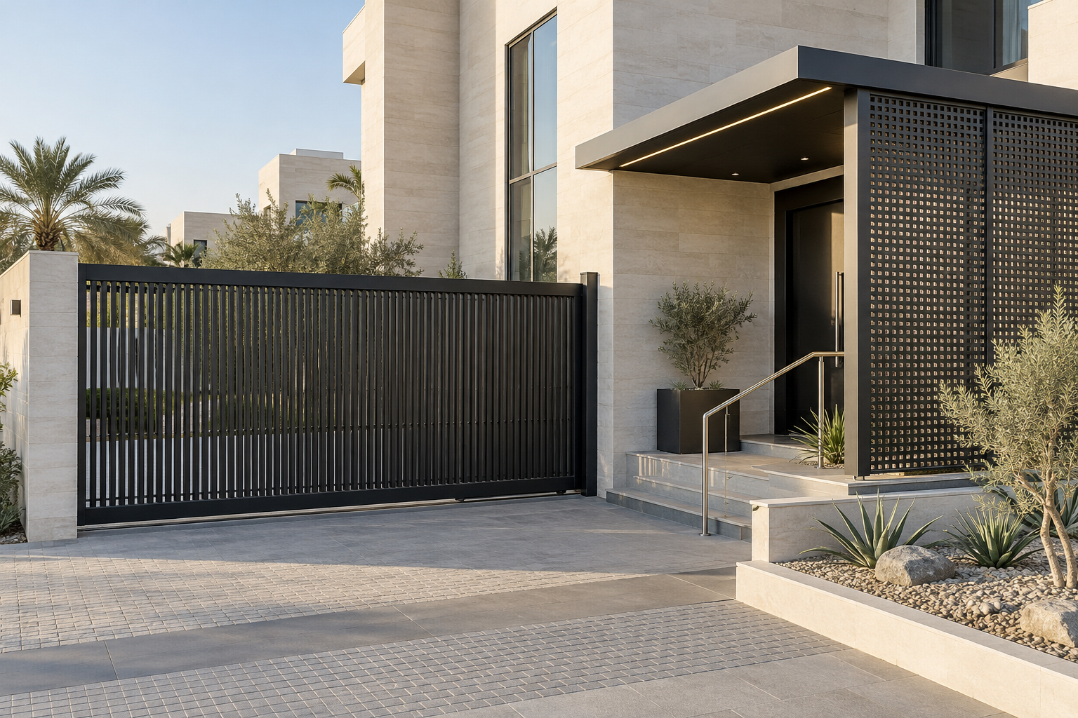 Gate and architectural metalworks